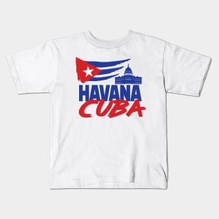 Havana Cuba Summer Kids T-Shirt